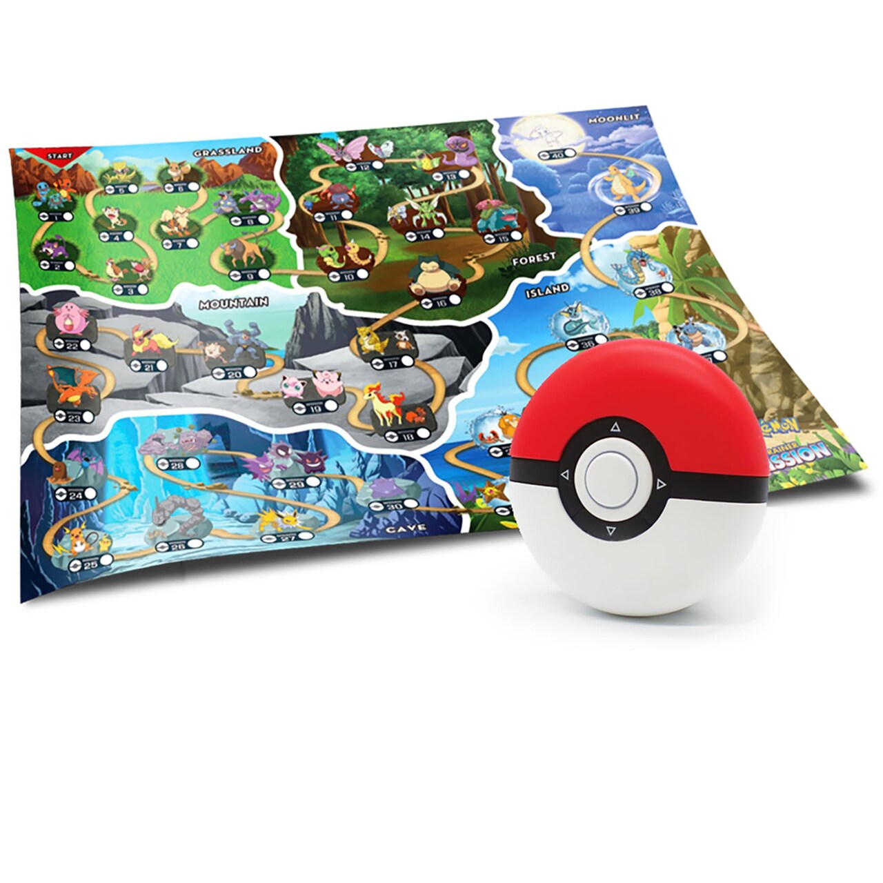 Pokémon Pokemon Trainer Mission - Electronic Detector Will Guide You On 40 Missions, Voice &